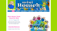 Desktop Screenshot of miniheesch.nl